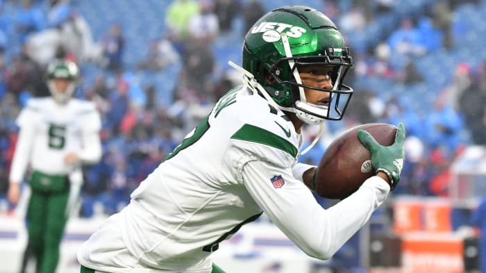 Jets receiver Garrett Wilson